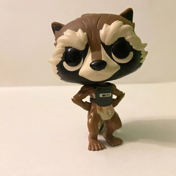 2017 Funko Guardians of  the Galaxy Rocket Raccoon Ravagers Bobble Head Loose - Picture 1 of 10